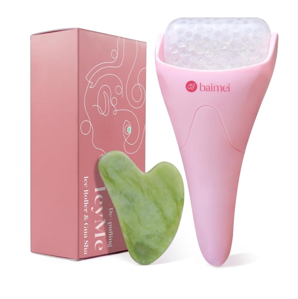 Ice Roller and Gua Sha Facial Tools